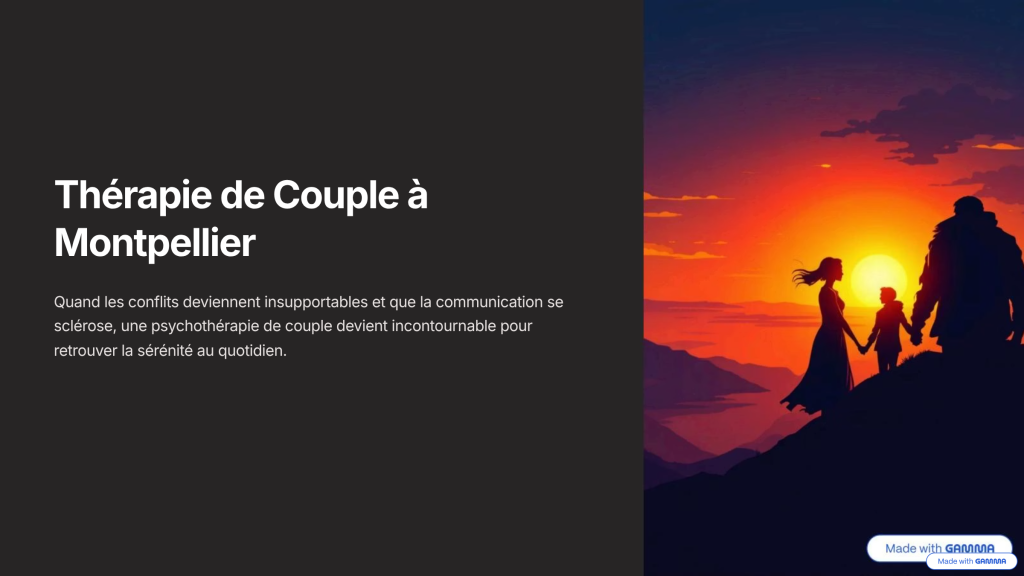 therapie de couple montpellier
quand les conflits deviennent répétitif la psychotherapie devient indispensable